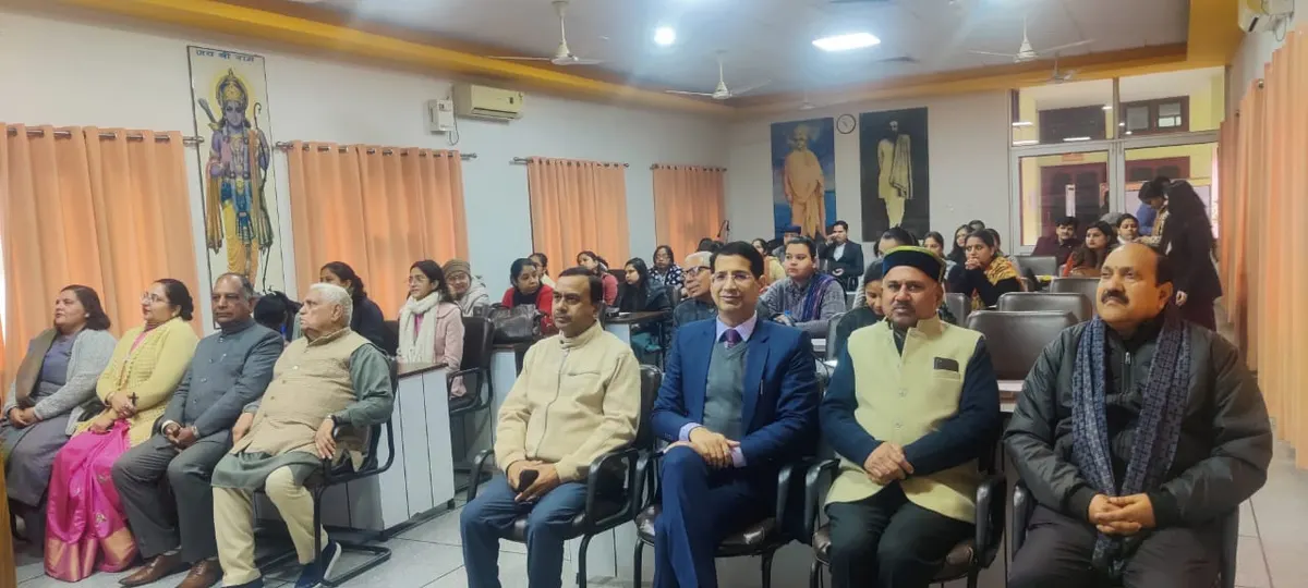 Workshop session with students and teachers